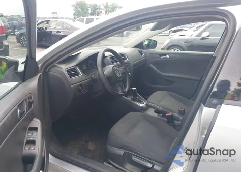 2013 Volkswagen Jetta 2.0L S из США, поврежденный, VIN 3VW2K7AJXDM247321